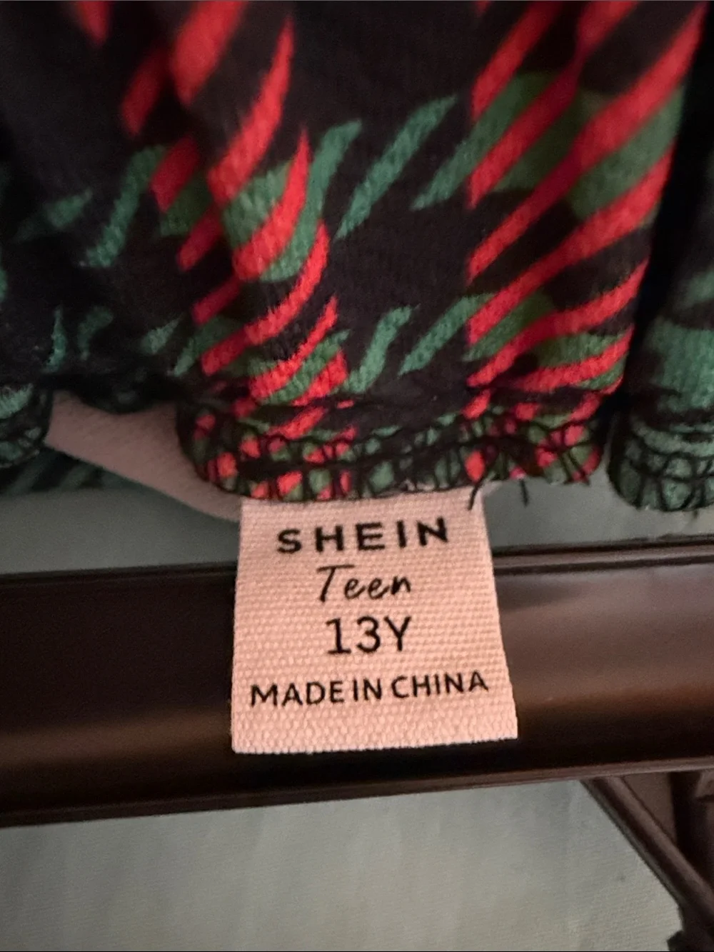 SHEIN chic plaid